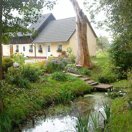 Ferienwohnung Am Storchennest Schmogrow Ngoại thất bức ảnh